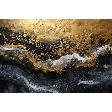 Ocean Abstract Oil Canvas